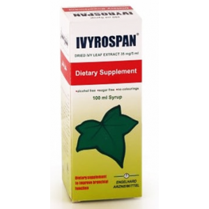 IVYROSPAN SYRUP ( DRIED IVY LEAF EXTRACTS ) 100 ML